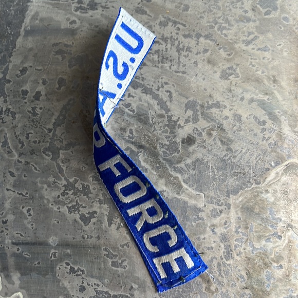 U.S. AIR FORCE Vintage blue tape patch - Picture 5 of 8